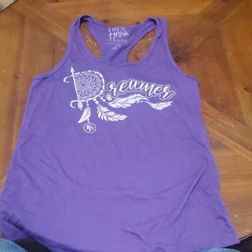 Flex It Pink Purple Dreamer Tank Top